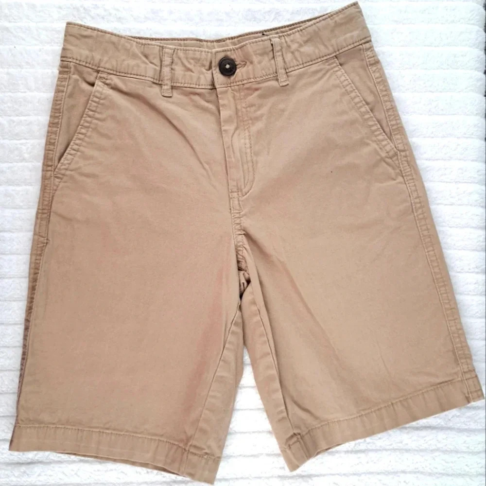 Magellan Outdoors Boys Khaki Chino Shorts, sz 10